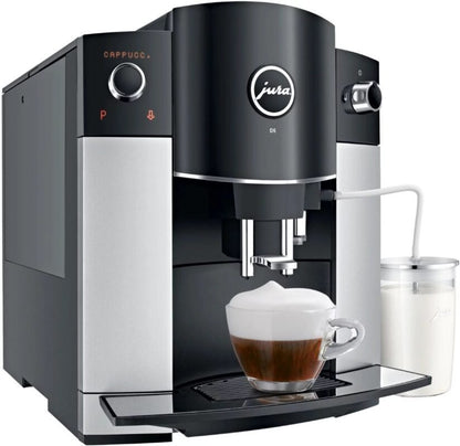 Jura D6 Automatic Coffeemaker and Espresso Machine Platinum image 1