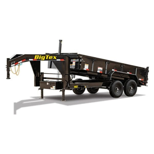 Big Tex Heavy Duty Telescopic Gooseneck Dump Trailer | 14GT image 0