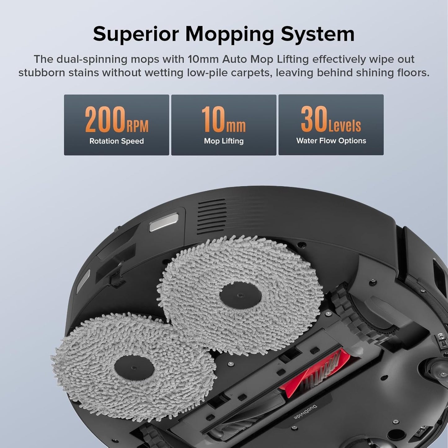 Roborock Qrevo Edge S5A Robot Vacuum & Mop, 18,500Pa, Zero-Tangle image 6