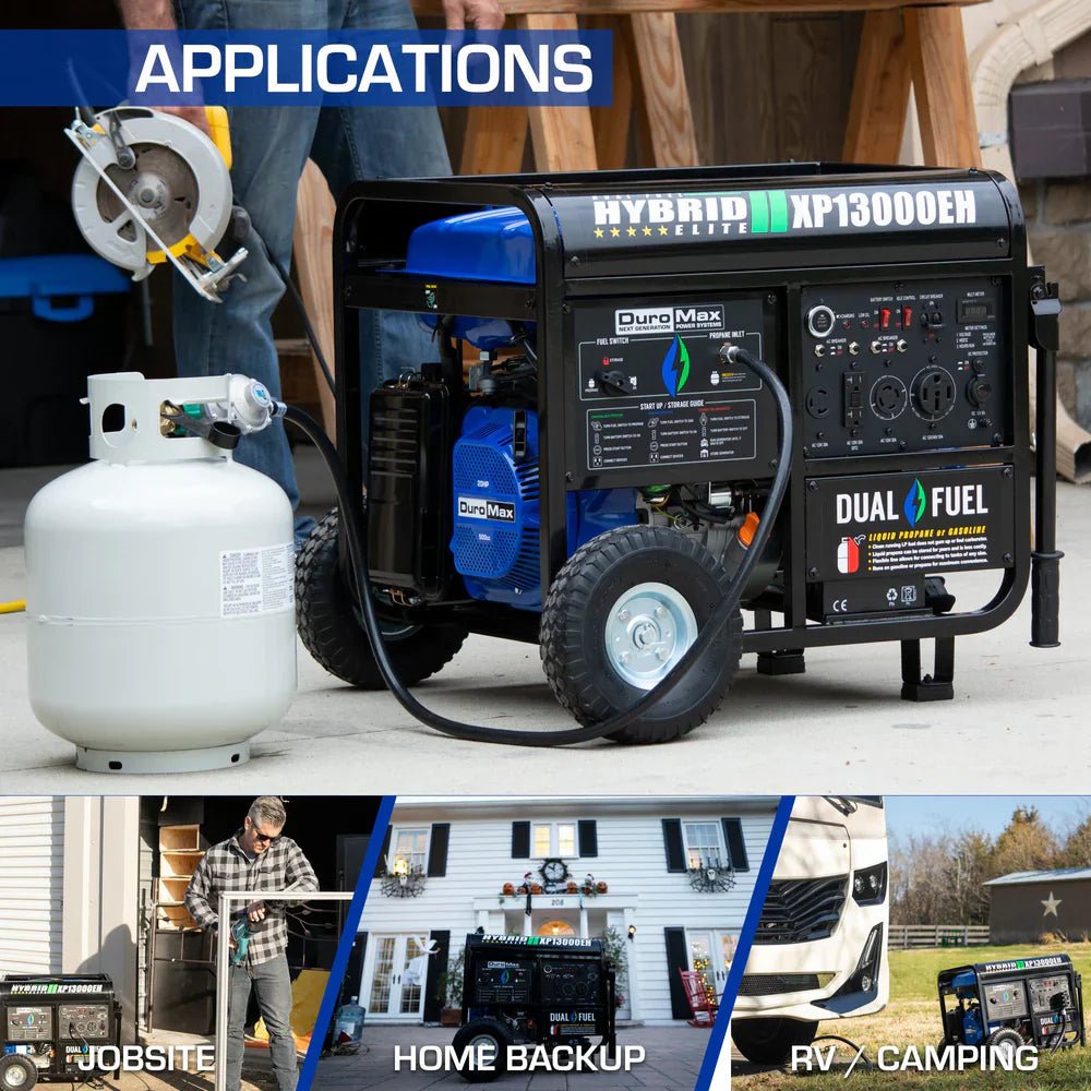 DuroMax 13,000 Watt Dual Fuel Portable Generator XP13000EH image 3