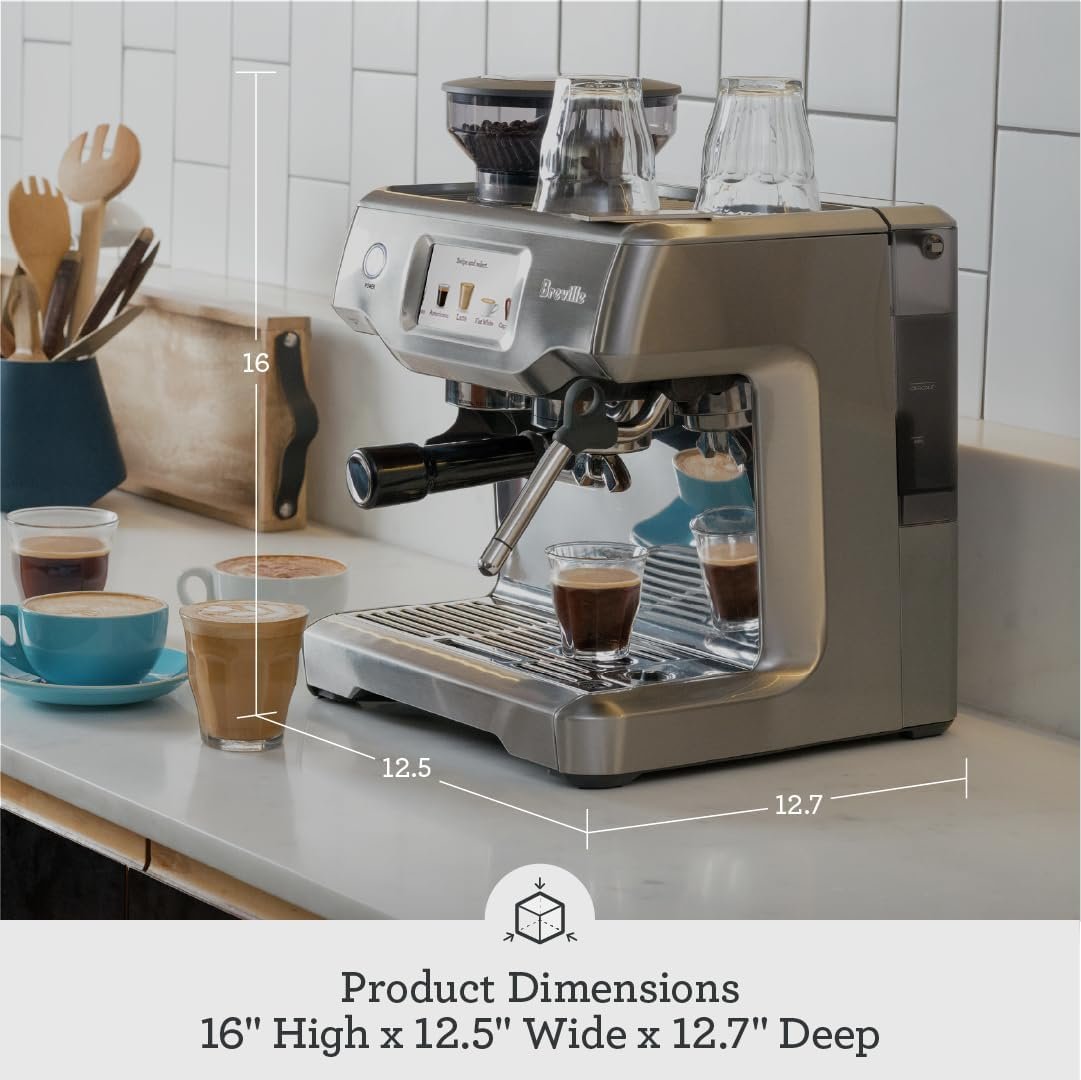 Breville Barista Touch Espresso Machine BES880BSS, Brushed Stainless Steel image 20