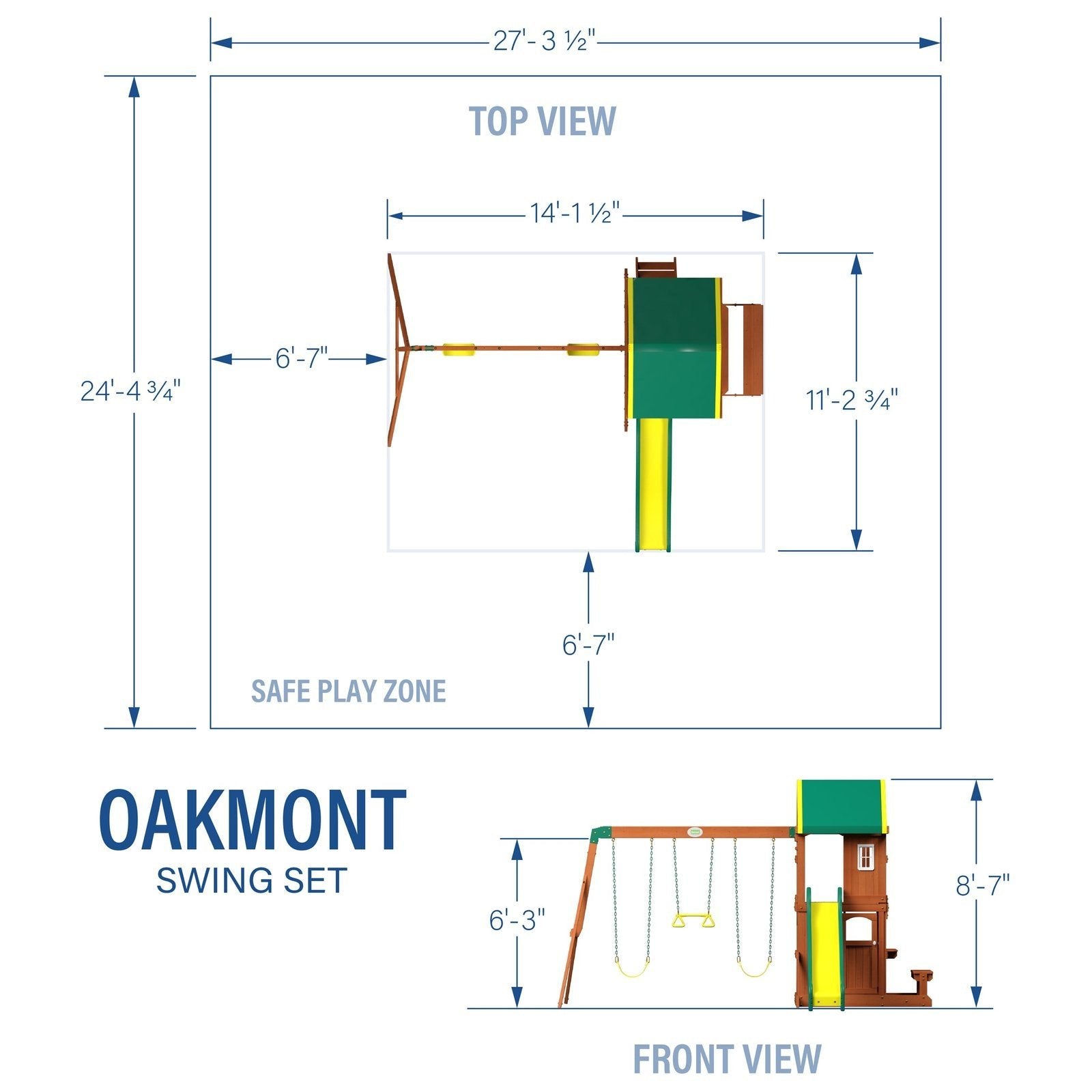 Oakmont Swing Set image 2