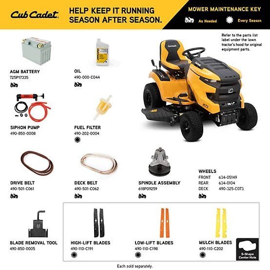 CUB CADET 42-Inch Gas Riding Lawn Tractor – IntelliPower Technology image 10