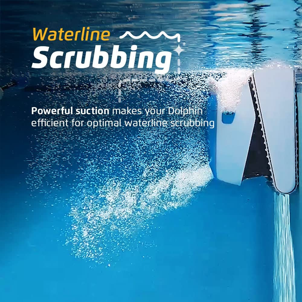 Dolphin Proteus DX5i Wi-Fi Robotic Pool Cleaner with Waterline Scrubber – For Pools up to 50 ft image 6