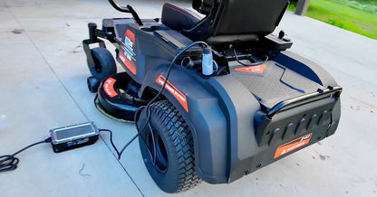 Yard Force Riding Lawn Mower 42″ Zero Turn Battery Powered 56V Z42-562 New image 2