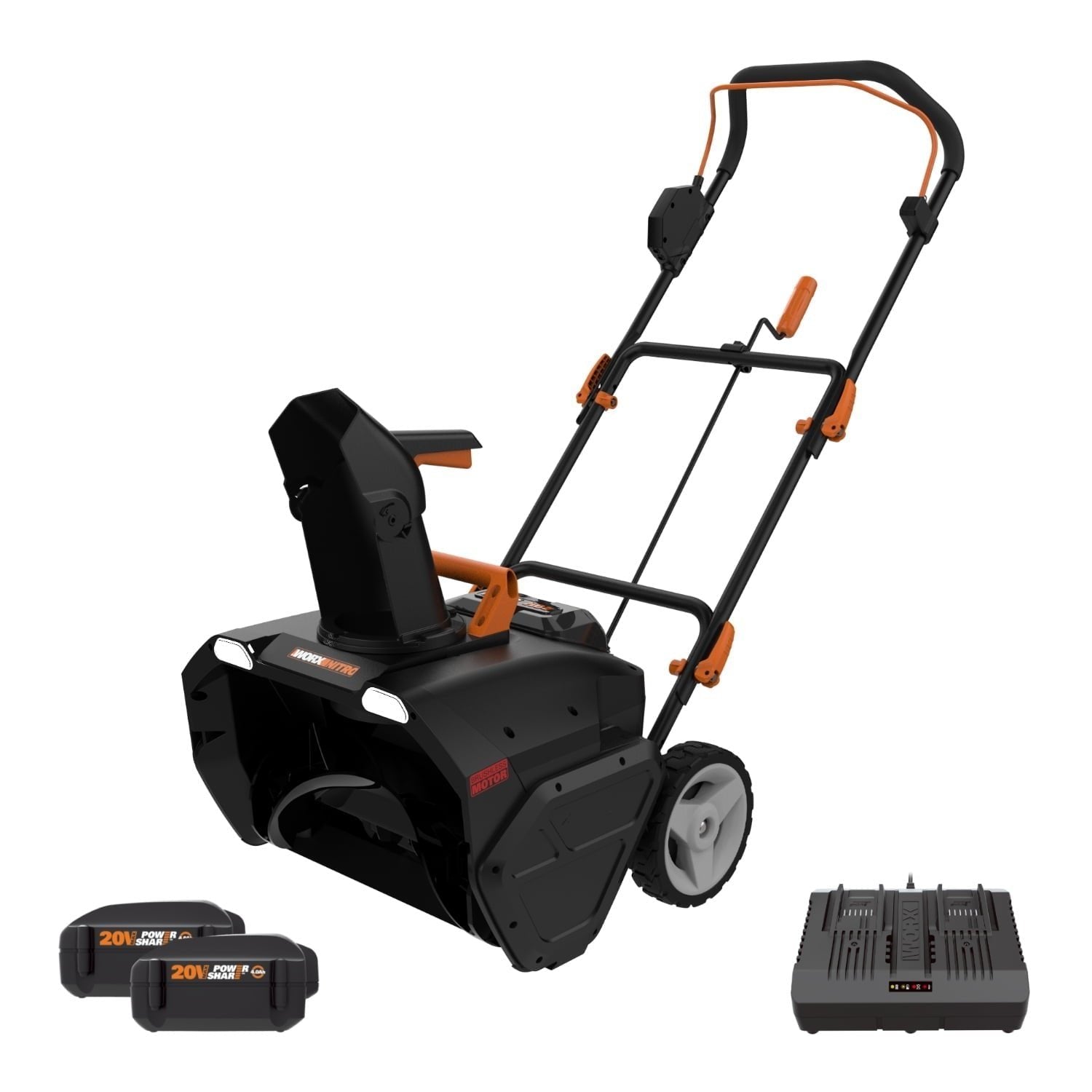 Worx WG471 40V Power Share 20″ Cordless Snow Blower with Brushless Motor image 0