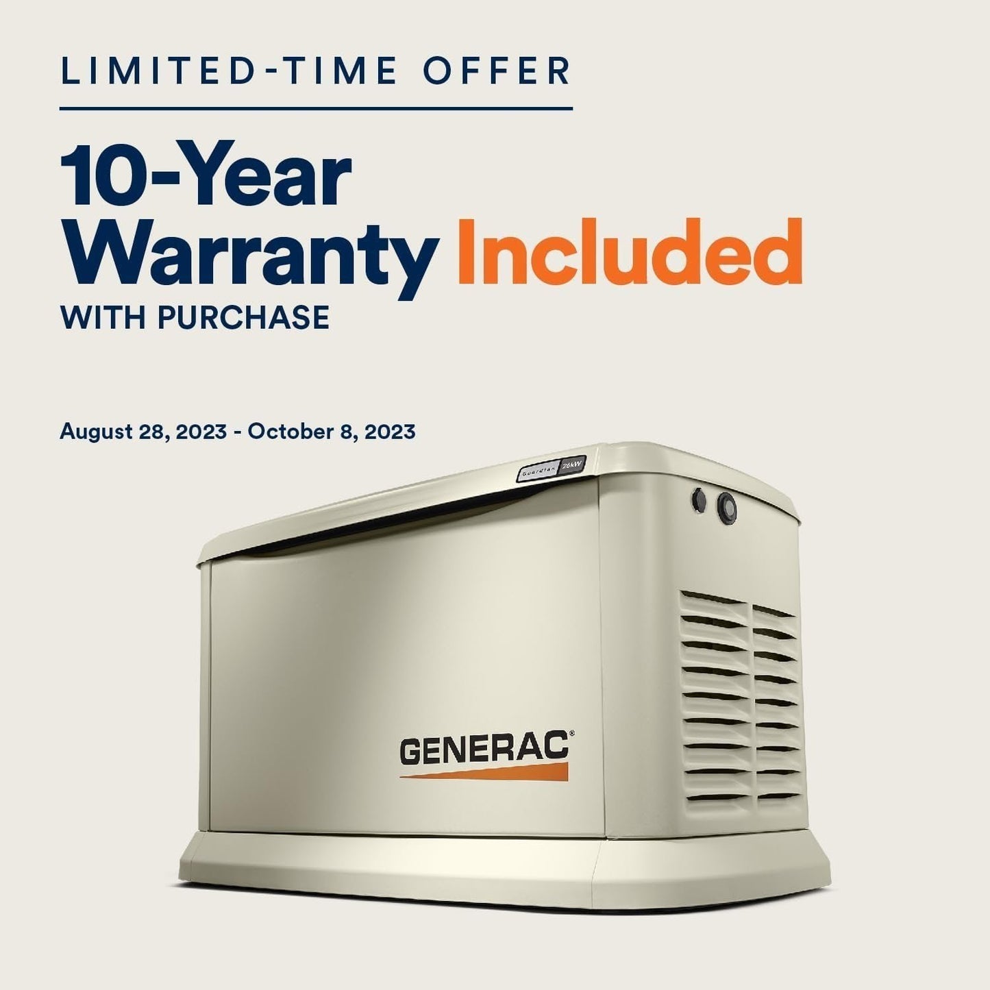 Generac 7210 24kW Air Cooled Guardian Series Home Standby Generator image 3