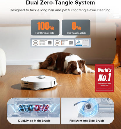 Roborock Qrevo Edge S5A Robot Vacuum & Mop, 18,500Pa, Zero-Tangle image 18
