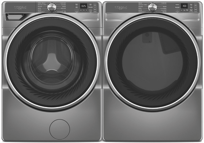 Whirlpool WFW6720RR, 27-Inch, 5.0 cu. ft. Smart Front Load Washer, FreshFlow Vent System, Silver image 4