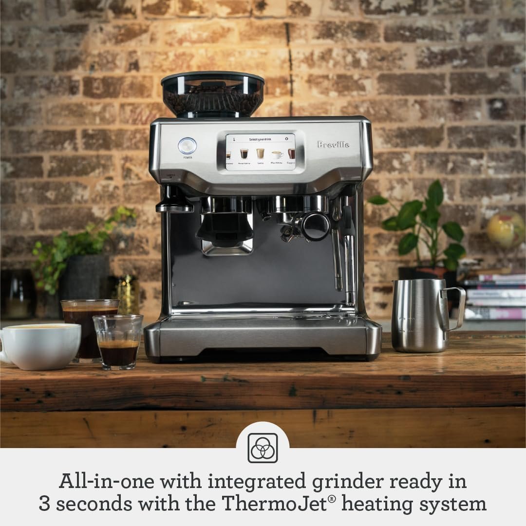 Breville Barista Touch Espresso Machine BES880BSS, Brushed Stainless Steel image 19