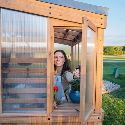 9×6 Willow Greenhouse image 18