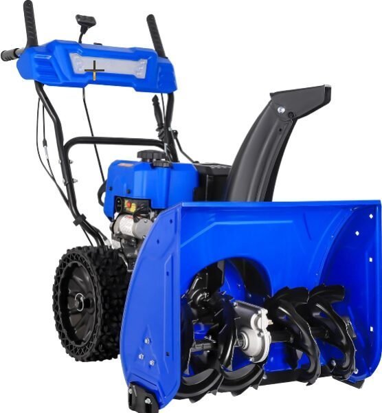 BILT HARD 24″ Self-Propelled Gas Snow Blower, 209cc Engine, Electric Start, LED Headlight image 0