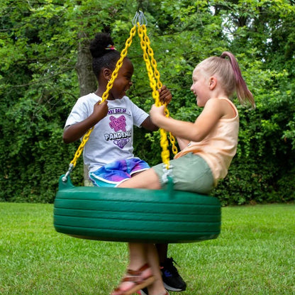 Pioneer Peak Swing Set with Clatter Bridge and Tire Swing image 12