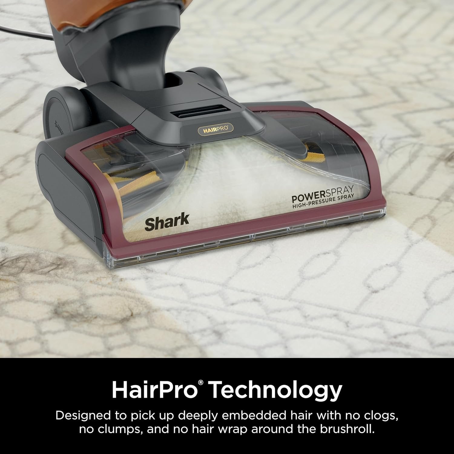 Shark CarpetXpert Carpet & Upholstery Cleaner with StainStriker, EX201 image 23