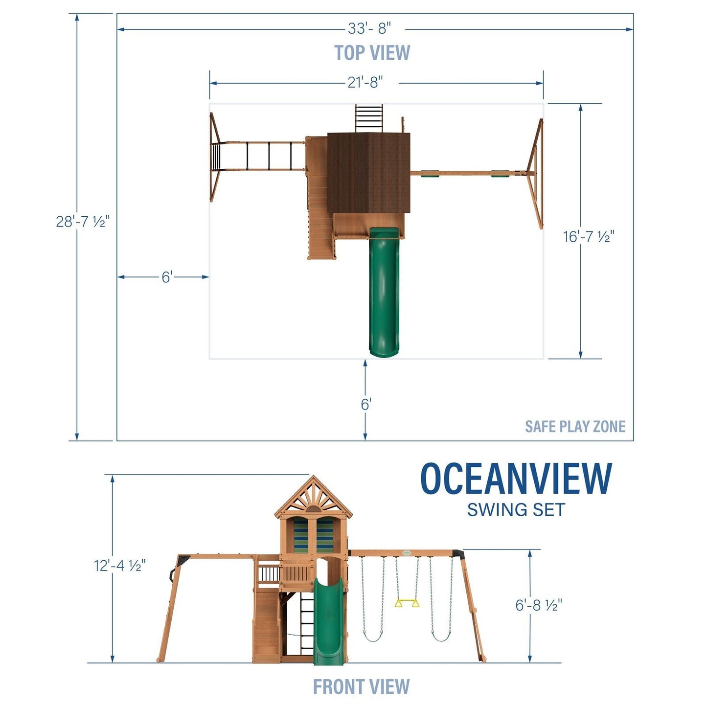 Oceanview Swing Set image 16