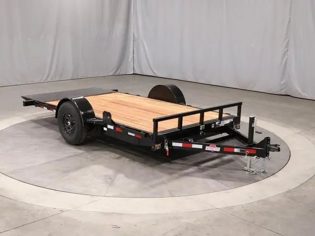 7 X 14 Interstate Single Axle Tilt 7K Trailer image 8