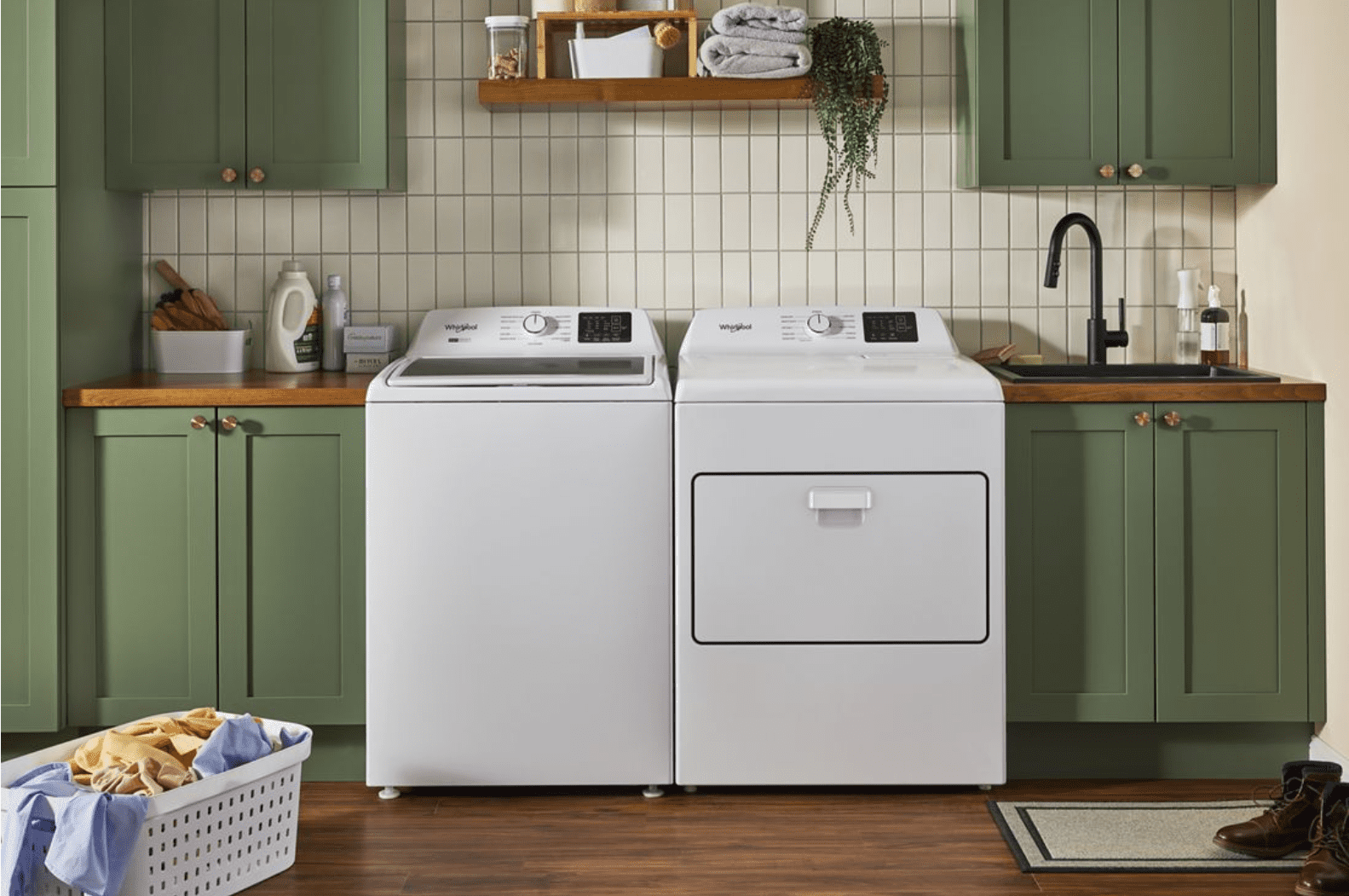 Whirlpool WTW4107SW 4.2 – 4.3 Cu. Ft Top Load Washer with 2-in-1 Removable Agitator, White image 4