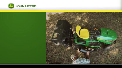 John Deere 42-inch Twin Bagger for 100 Series Tractors – Fast, Easy Attachment image 2