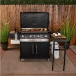 Blackstone 36-in Culinary Cabinet Griddle with Side Table: Versatile Outdoor Cooking in Stainless Steel image 38