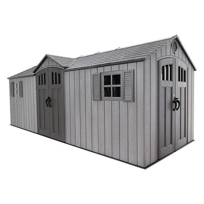 Lifetime 20 Ft. X 8 Ft. Outdoor Storage Shed image 1