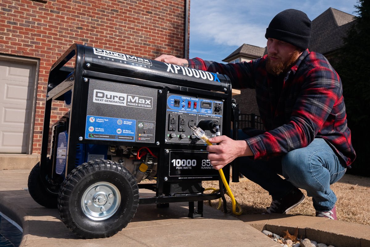 10,000 Watt Gasoline Portable Generator w/ CO Alert image 4