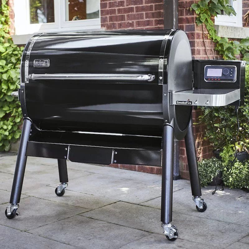 Weber SmokeFire EX6 Wood Fired Pellet Grill – Black image 0
