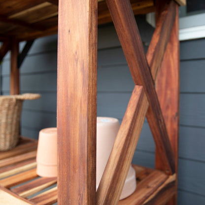 Potting Table/Bench/Serving Bar – Acacia Wood image 8