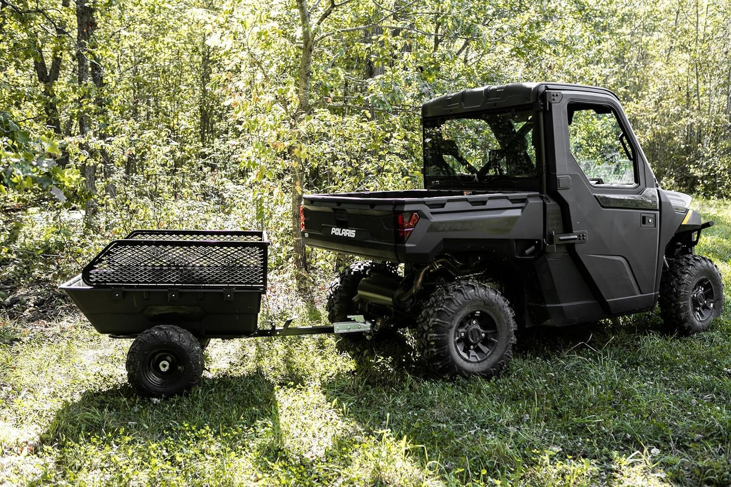 Impact Implements 1500 lb Utility Cargo Trailer with Pivot Dump for ATV, UTV, and Lawn Tractor image 13