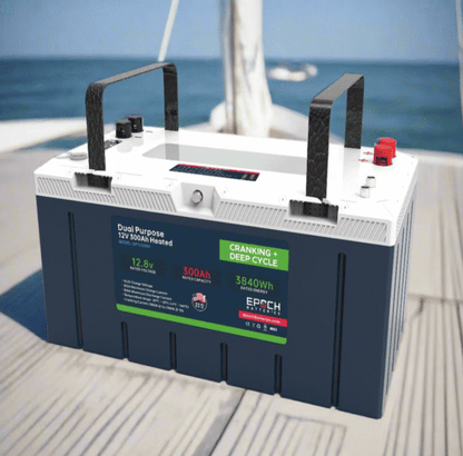 12V 300Ah – Group 8D – Cranking & Deep Cycle Lithium Battery (Dual Purpose) image 1