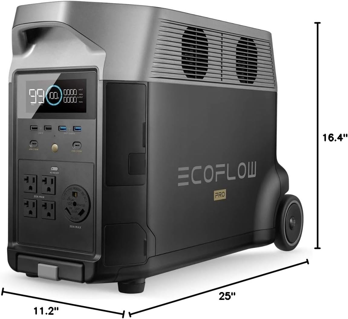 EF ECOFLOW DELTA Pro 3600Wh Portable Power Station – 3600W LiFePO4 image 42