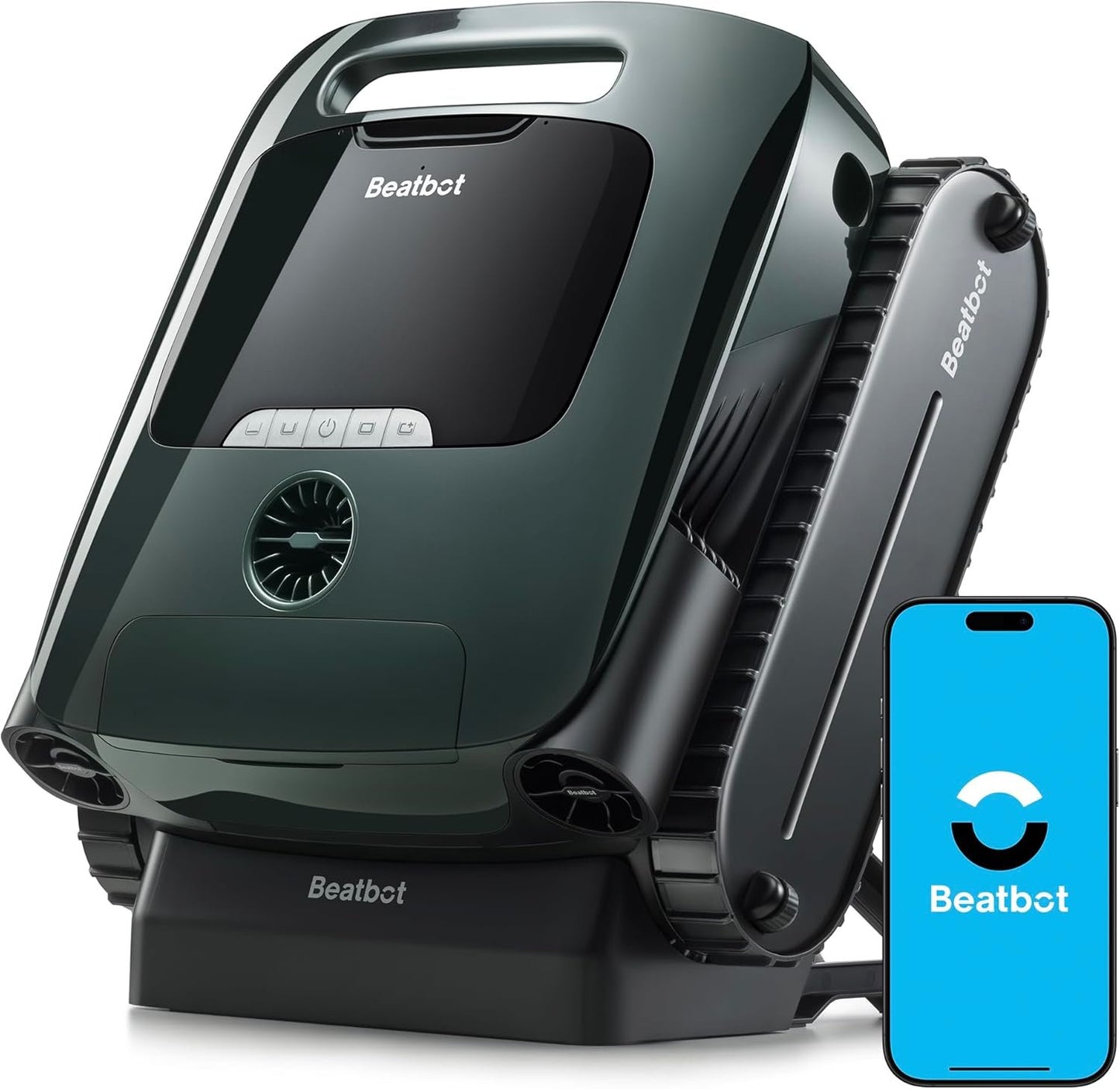 Beatbot AquaSense 2 Pro Robotic Pool Cleaner – 5-in-1 Cordless Skimmer & Clarifier, App-Controlled, Smart Parking, Up to 3,875 Sq. Ft. – Obsidian image 9