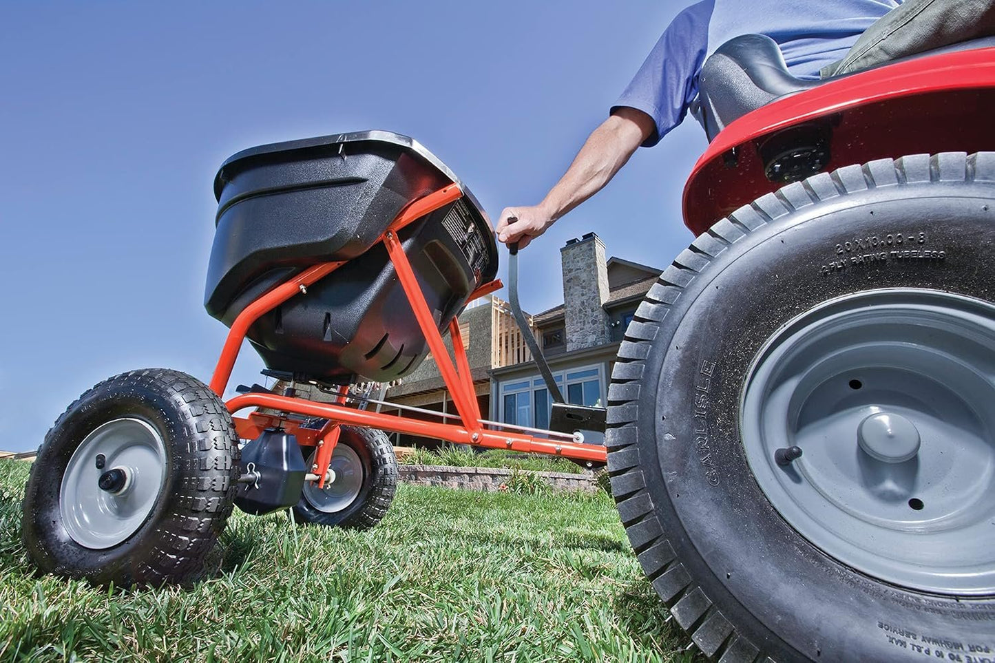 Agri-Fab 45-0543 Tow-Behind 100 lb Lawn & Garden Spiker Seeder Spreader image 37