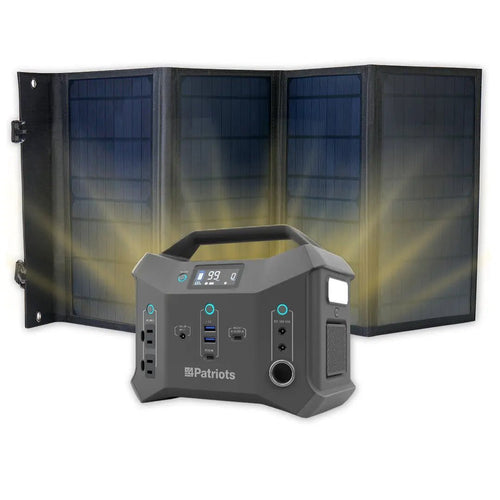 Patriot Power Sidekick Solar Generator & Solar Panel image 0