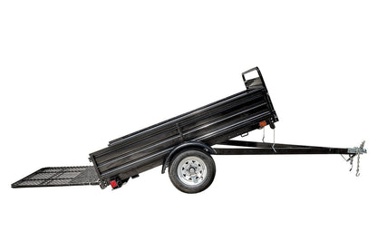 DK2 5-ft x 7-ft Steel Utility Trailer with Ramp Gate ( 1639-lb Capacity ) 2491711 image 2