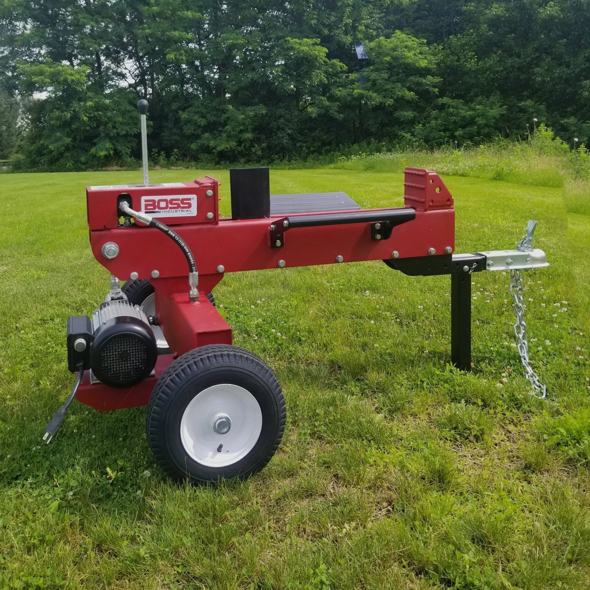16 Ton Boss Industrial Dual Action Electric Log Splitter (ED16T21) image 2