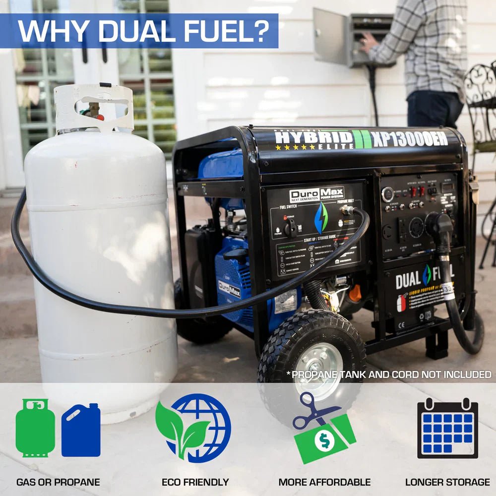 DuroMax 13,000 Watt Dual Fuel Portable Generator XP13000EH image 5