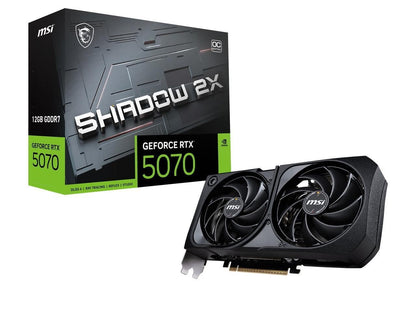 MSI GeForce RTX 5070 12G SHADOW 2X OC Graphics Card, 12GB GDDR7, DPx3, HDMIx1, DLSS 4 image 11
