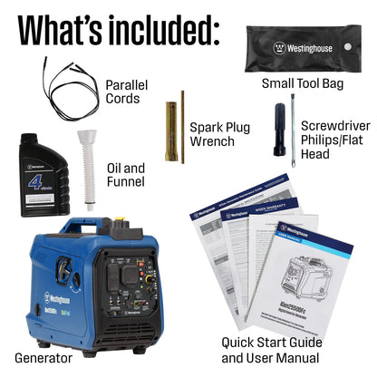 Westinghouse iGen2550DFc Recoil Start 2550-Watt Dual Fuel (Gasoline/Propane) Inverter Generator IGEN2550DFC image 7