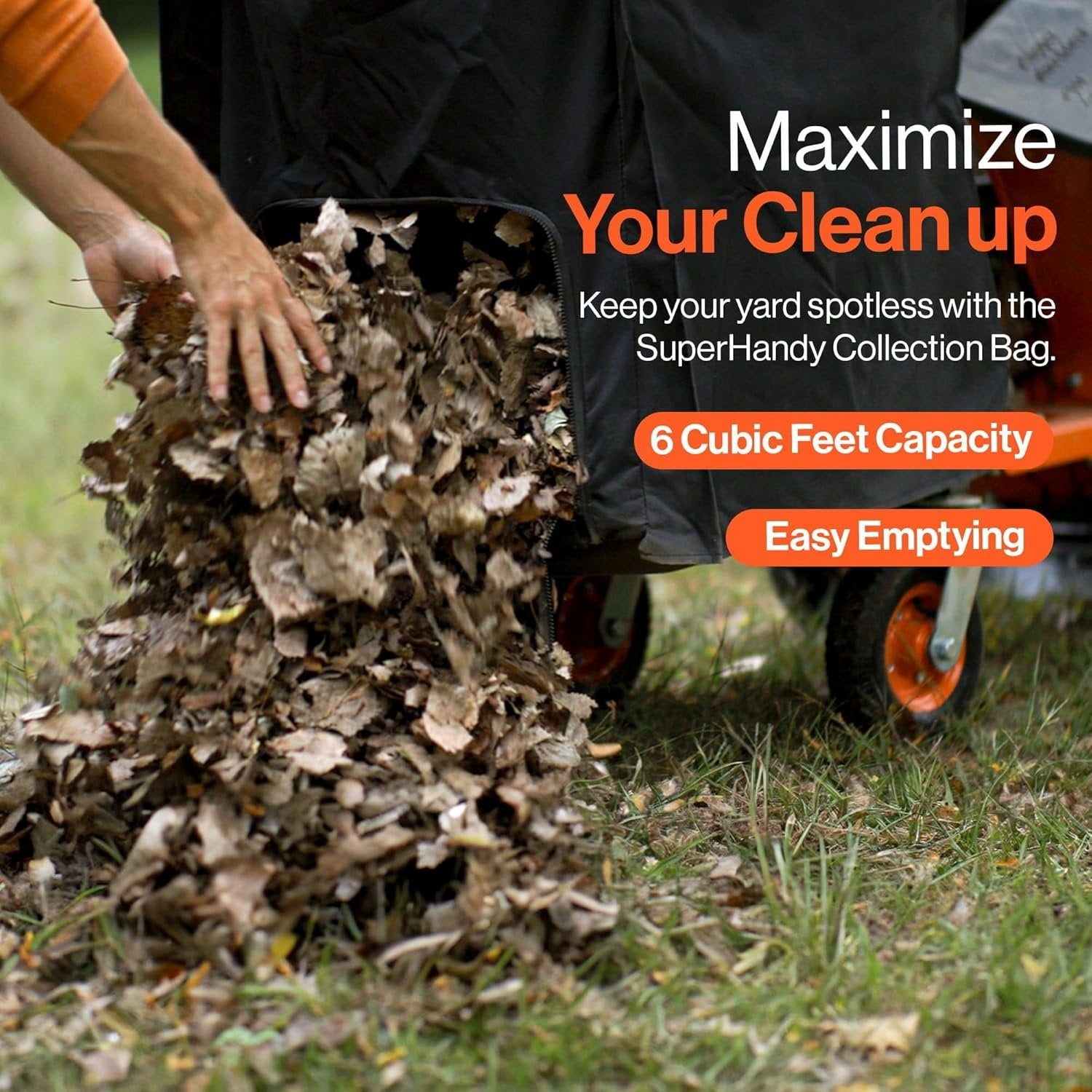 SuperHandy 7HP Gas Leaf Vacuum & Wood Chipper, 10:1 Mulch, 6-Bushel Bag image 1