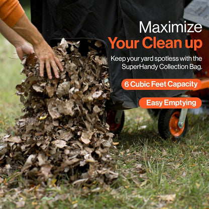 SuperHandy 7HP Gas Leaf Vacuum & Wood Chipper, 10:1 Mulch, 6-Bushel Bag image 1