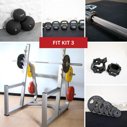 Commercial Squat Rack Kits – Muscle D Fitness – Gym Storage – Black / Silver image 9