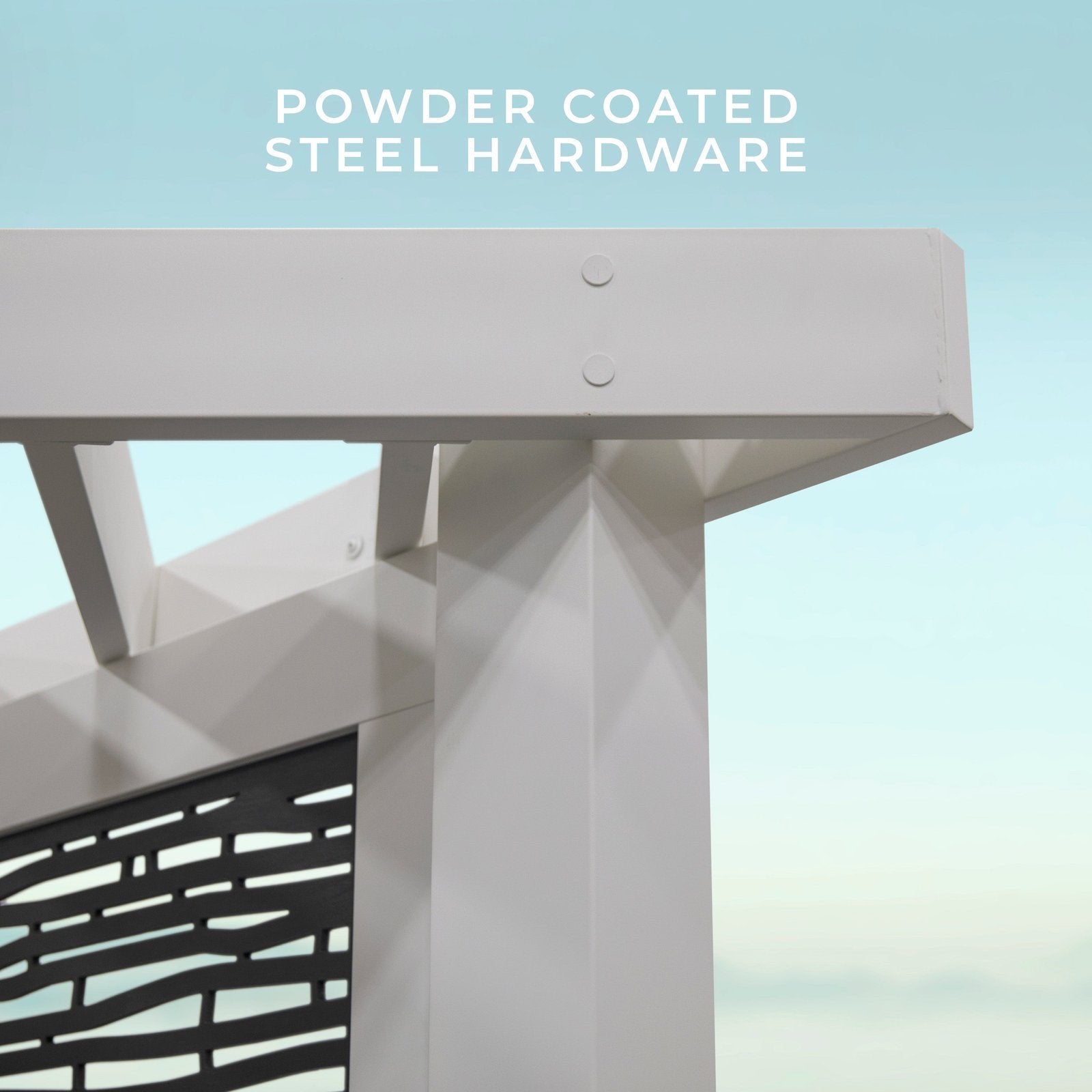 Richmond Modern Steel Cabana Pergola image 7