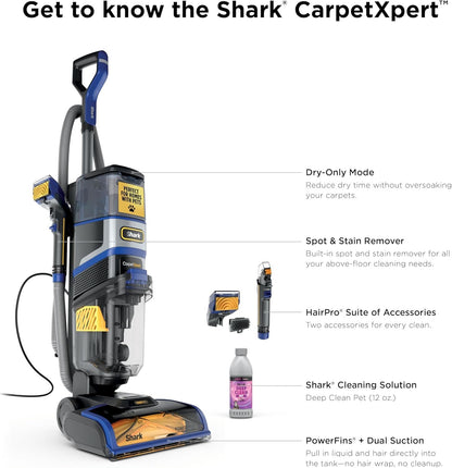 Shark CarpetXpert Carpet & Upholstery Cleaner with StainStriker, EX201 image 20