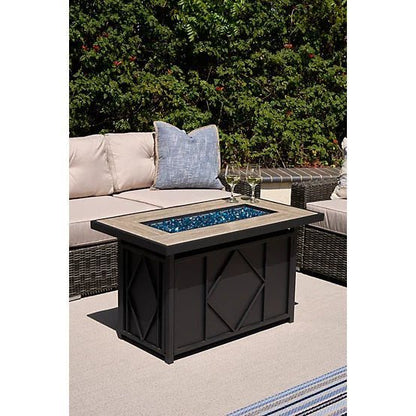 HeatMaxx 42 in. Rectangular Propane Gas Fire Table image 1