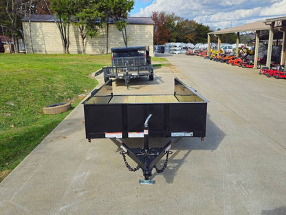 5′ X 10′ Utility Trailer Straight Deck 18″ Sides Tall Gate image 12