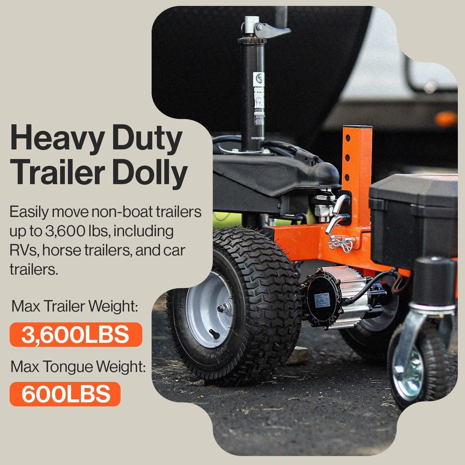 SuperHandy Orange Steel Dolly 5396040 image 3