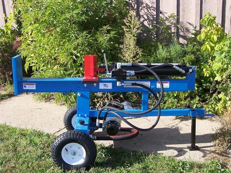 16 Ton Ram Splitter Horizontal Vertical Electric Log Splitter (HV16-4) image 0