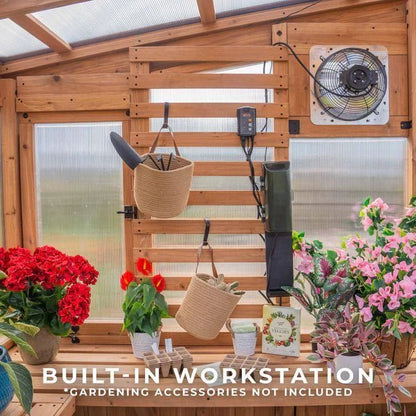 9×6 Willow Greenhouse image 17