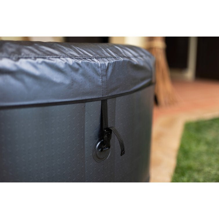 Mspa, Carlton, Muse Series, Self-Inflatable Hot Tub & Spa, Hydromessage Jets & Air Bubble System, Round – 4 Persons image 8