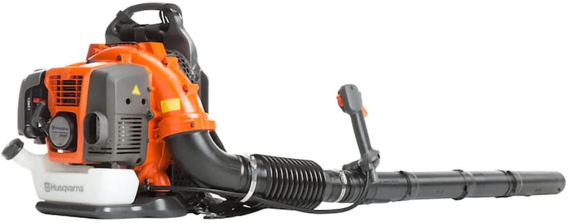 Husqvarna 350BT Gas Backpack Leaf Blower 50.2cc, 692 CFM, 180 MPH image 1
